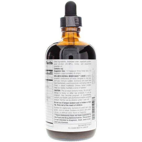 Wellness Herbal Resistance Liquid, SNN
